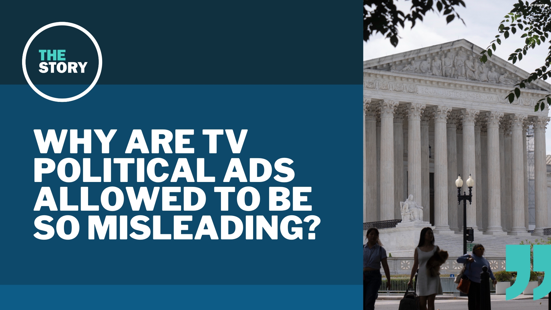 While there are restrictions on the truthfulness of what journalists and commercial ads can say, political candidates have special protections for their speech.