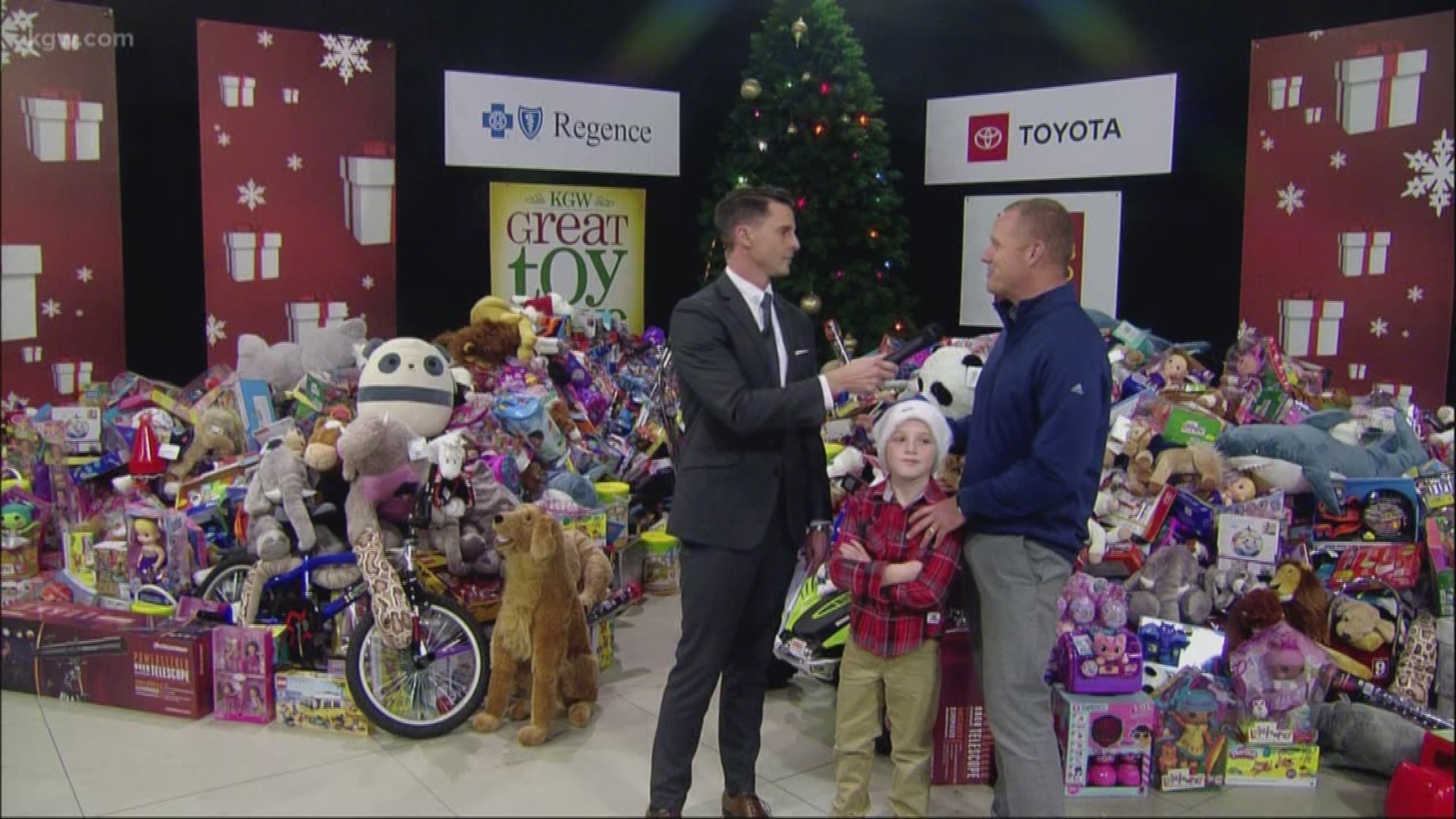 Andrew Over of Regence, and his son Dylan, talk with us about 16 years of making the KGW Great Toy Drive happen. kgw.com/toy