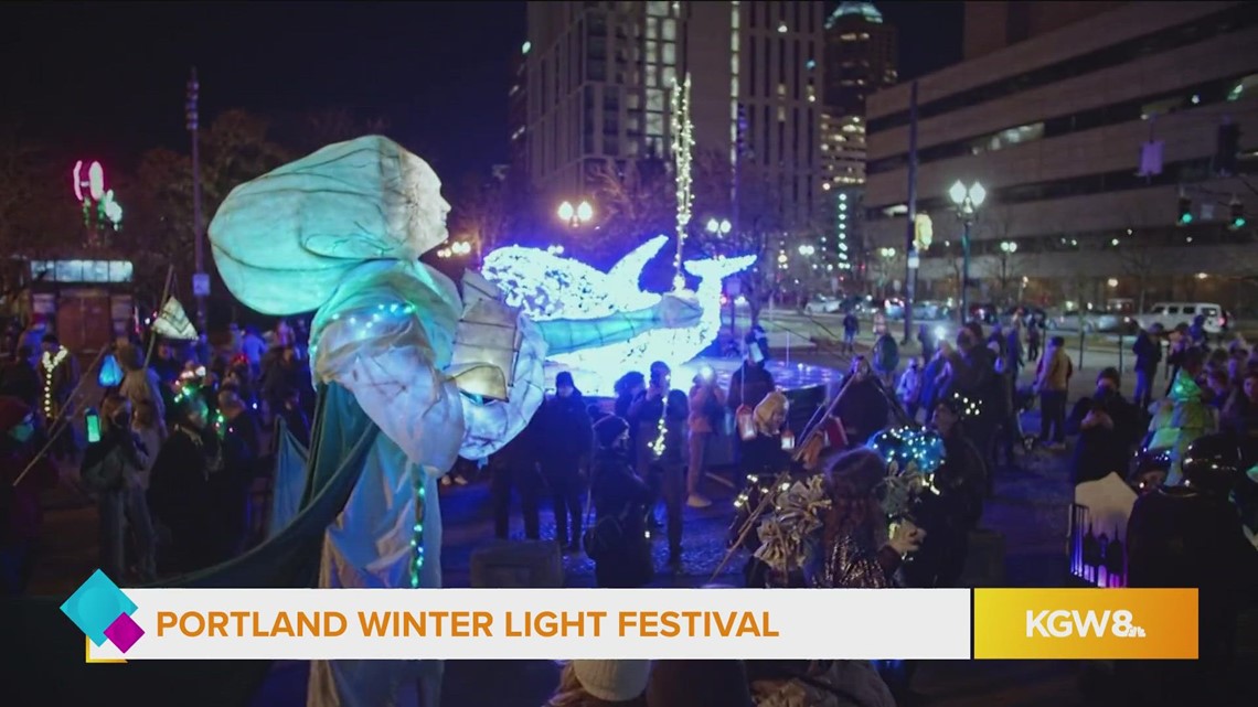 Brighten up your nights with the Portland Winter Light Festival