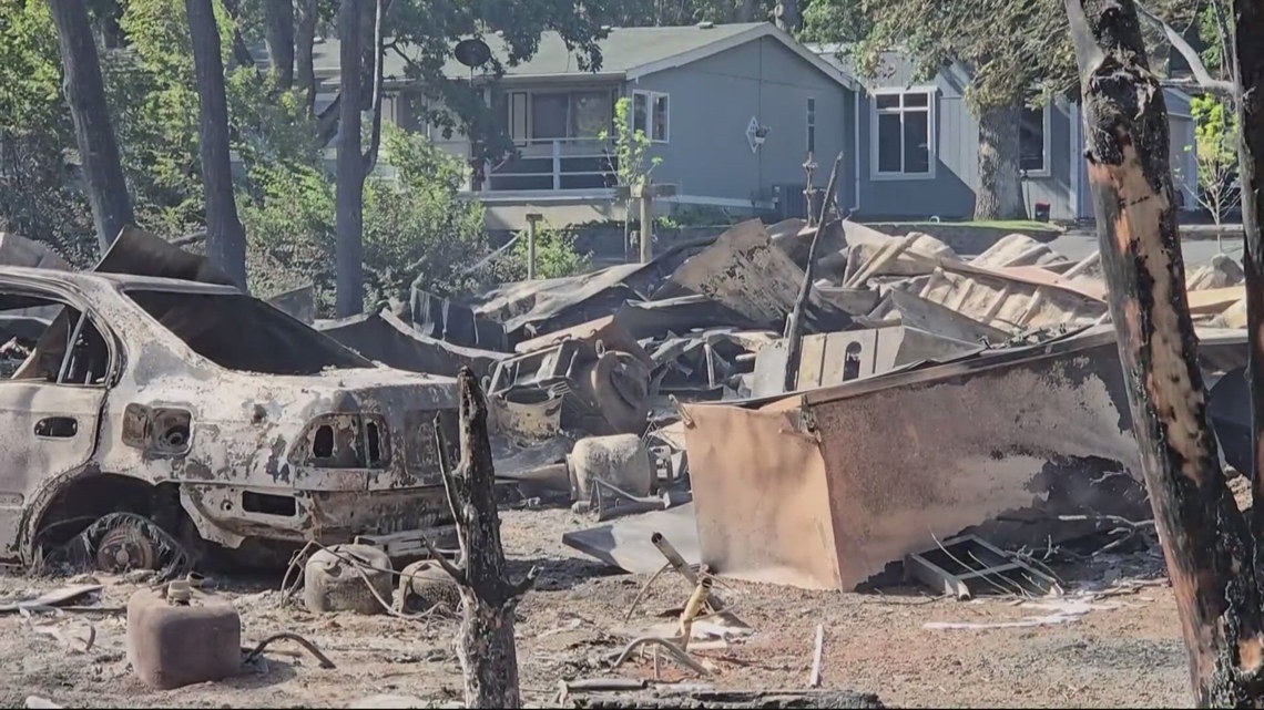 Rowena Fire near The Dalles burns 3,800 acres, destroys 20 homes, threatens 800+