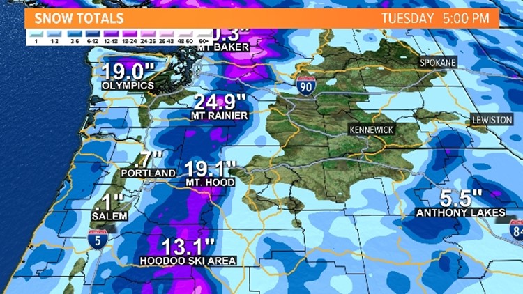 Portland weather: Snow possible on Valentine's Day | kgw.com