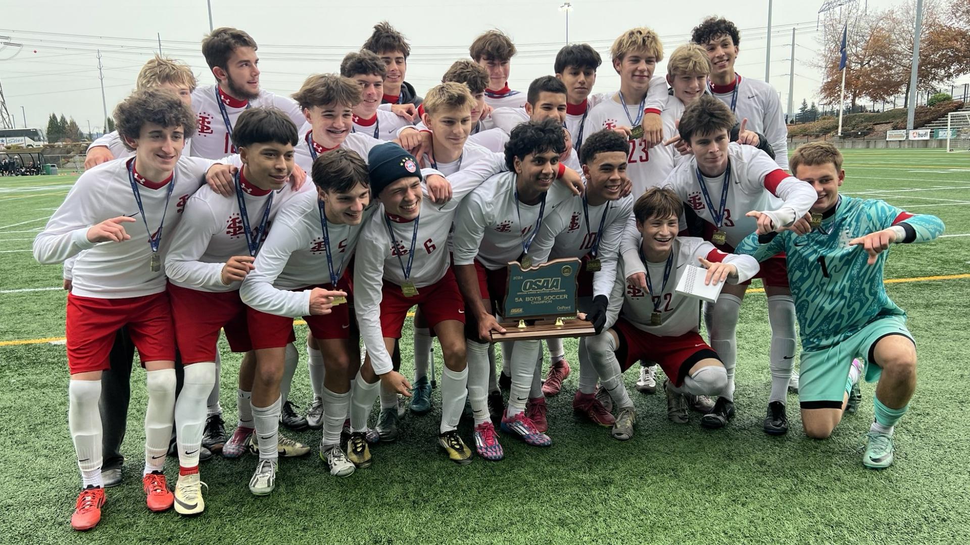 Highlights and post-game reaction from a weekend of state high school championship soccer matches in Oregon.