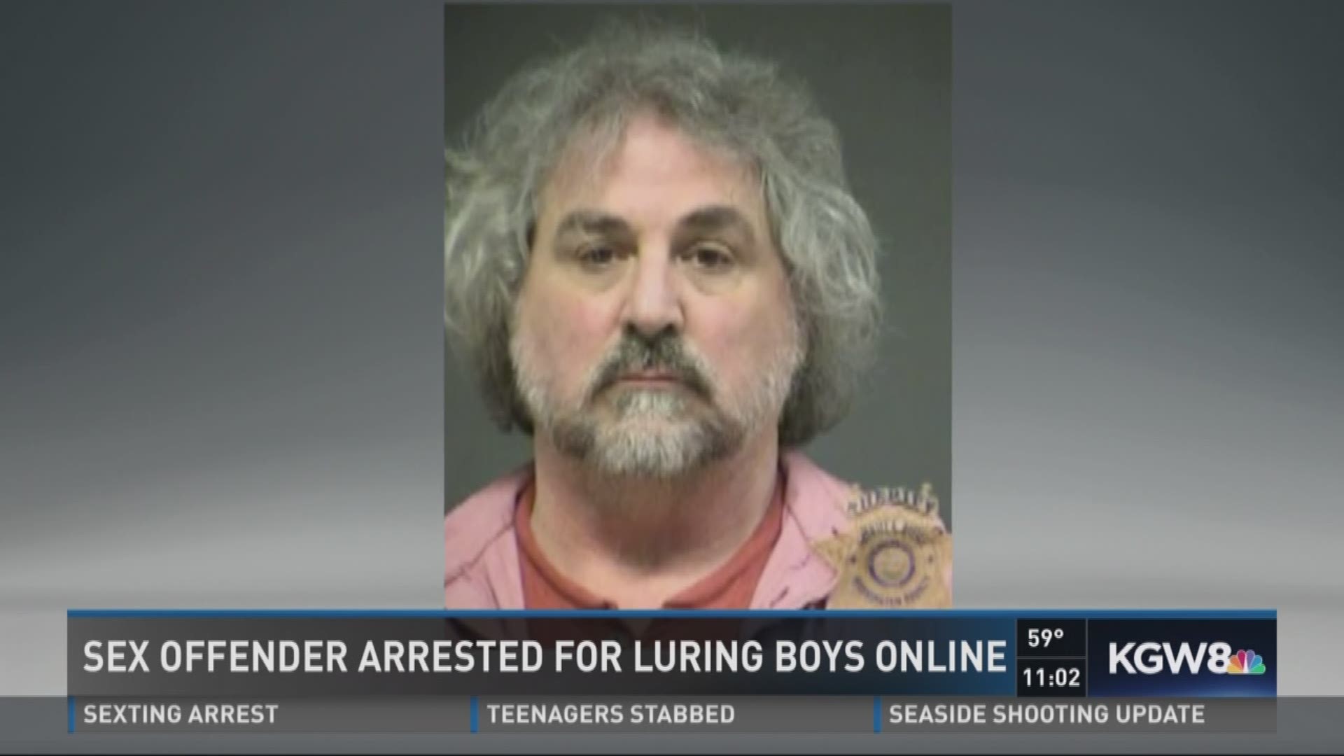 Sex offender arrested for luring boys online