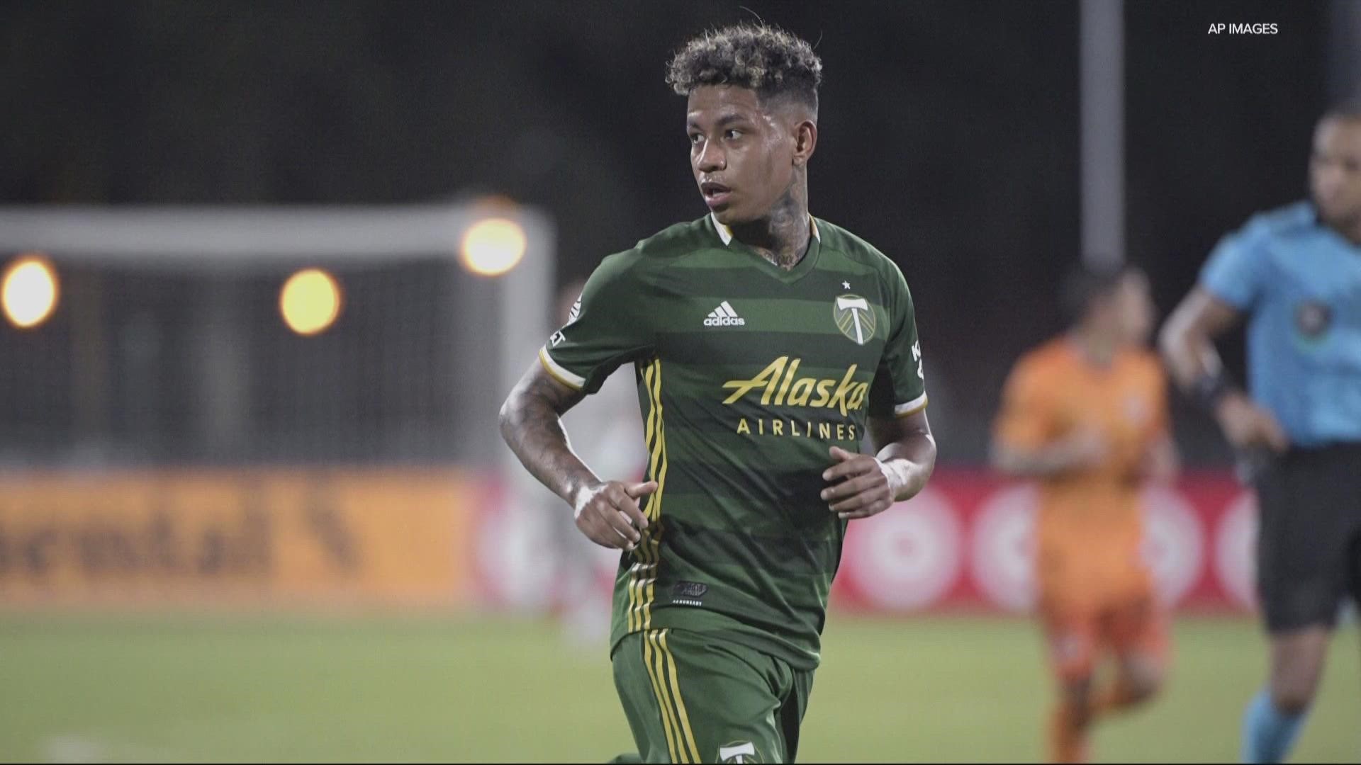 The attorney of Polo's ex-partner Genessis Alarcon said Timbers staff offered support in exchange for not pursuing a criminal case. The Timbers denied the claim.