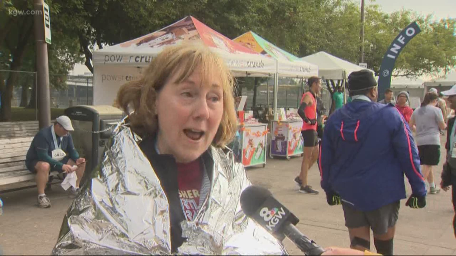 The 2019 Portland Marathon course winds through east side neighborhoods where fans turned out to cheer the runners.