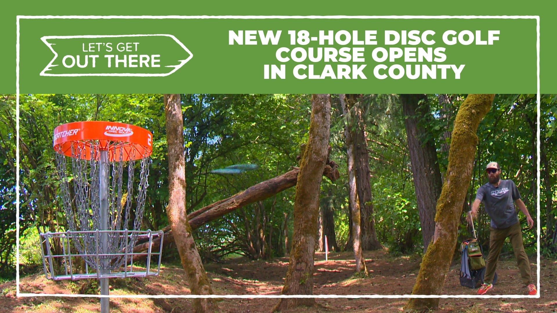 The course has been in the works since 2015 and is the first 18-hole disc golf course in Clark County.