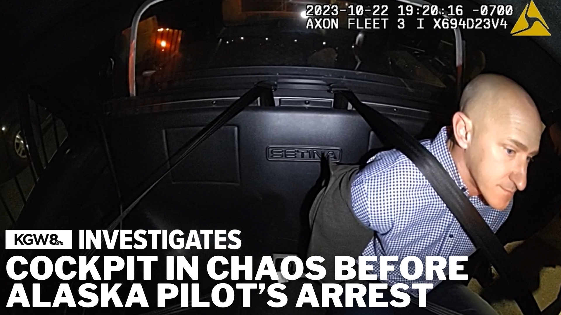 Cockpit audio reveals chaos as offduty Alaska Airlines pilot tried to