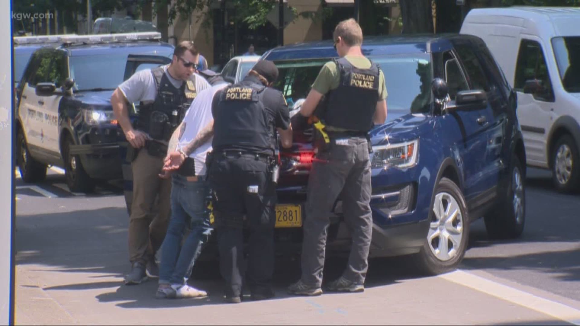 Portland Police Conduct Drug Sweeps Before Fleet Week 