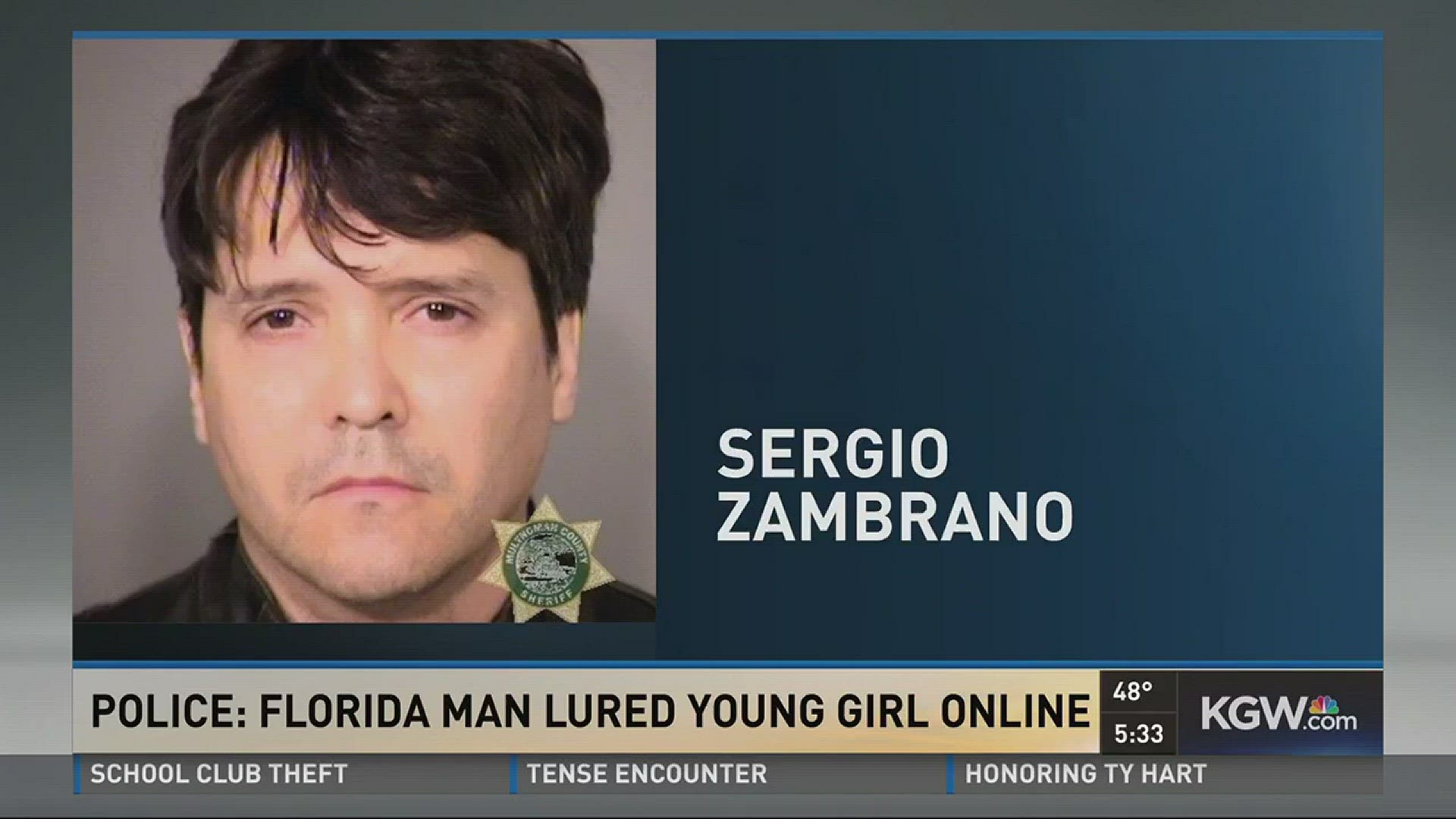 Florida Man Accused Of Luring Sexually Abusing 12 Year Old Portland