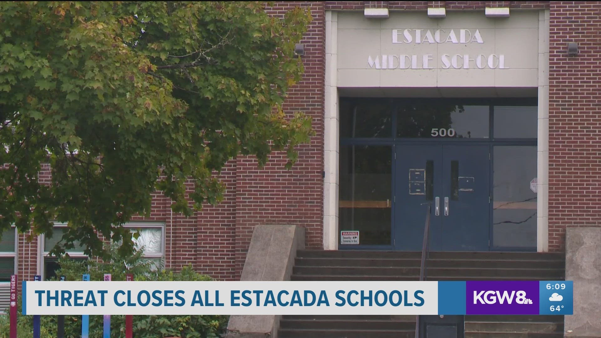 The Estacada School District canceled all classes on Wednesday out of an abundance of caution. This comes just over a week after threats at a Tualatin middle school.