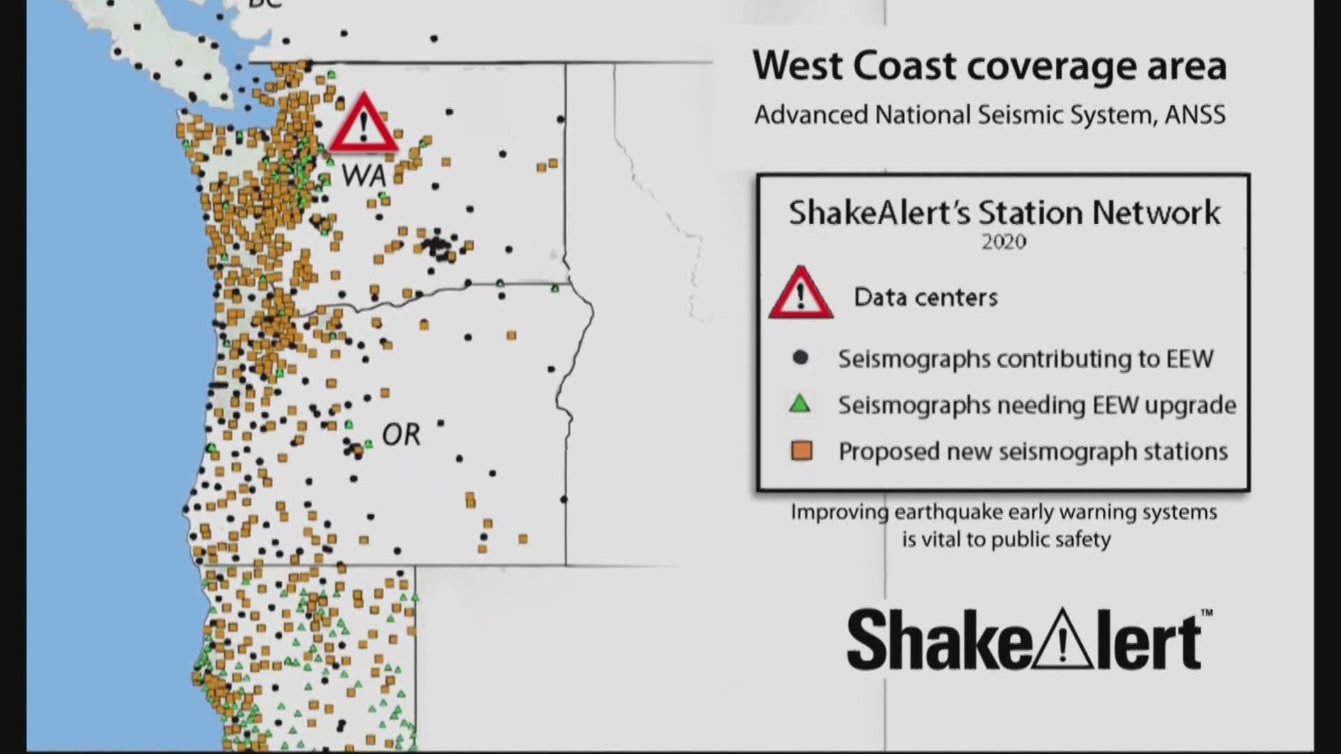 The 3.9 magnitude earthquake near Mt. Hood activated the Shake Alert system.