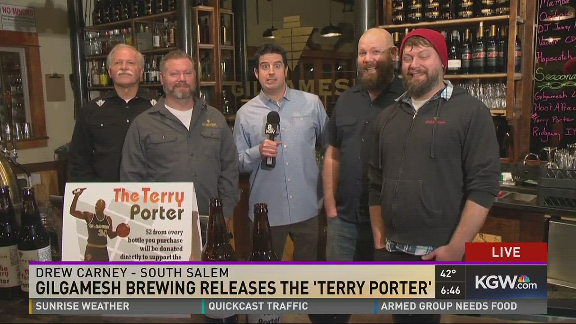 Gilgamesh brewing releases the "Terry Porter"