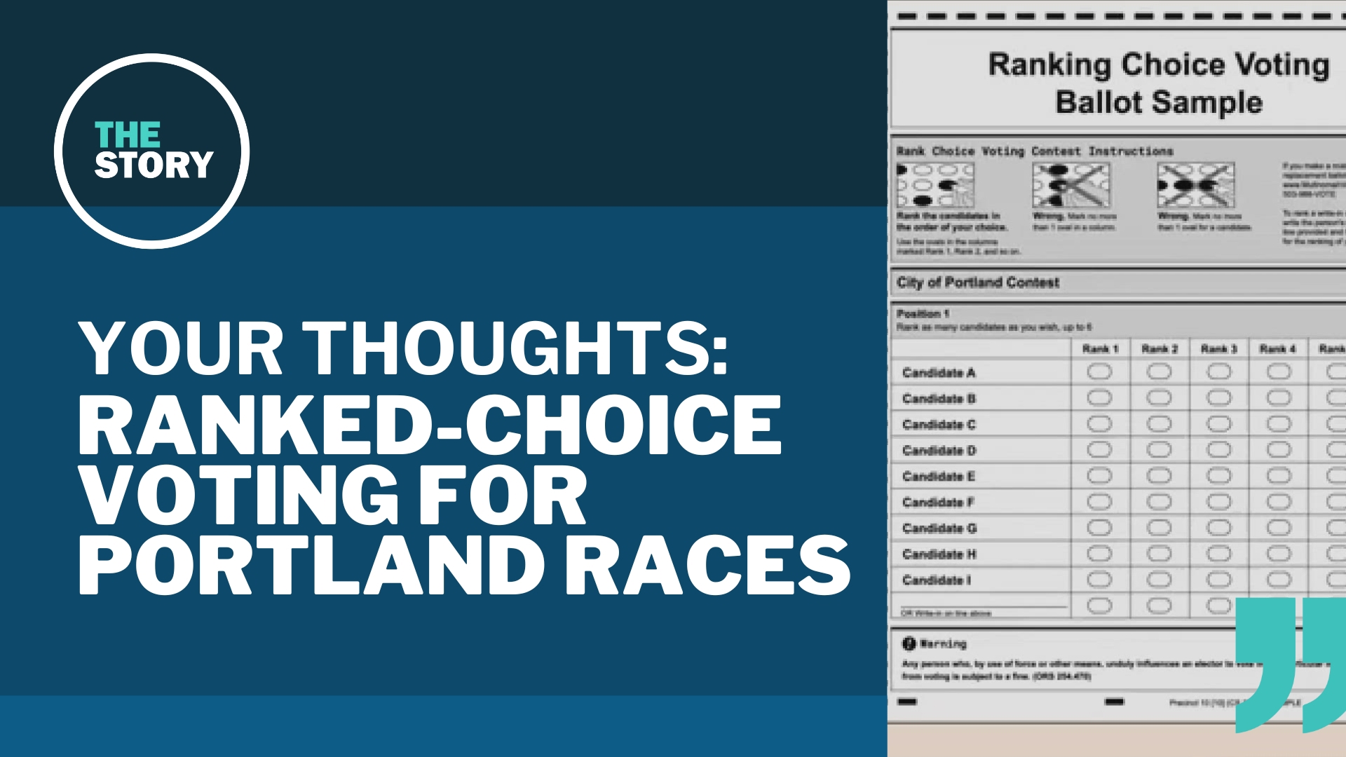 Yesterday, we aired a lengthy segment breaking down ranked-choice voting. We heard from some folks who were enlightened, but many still confused.