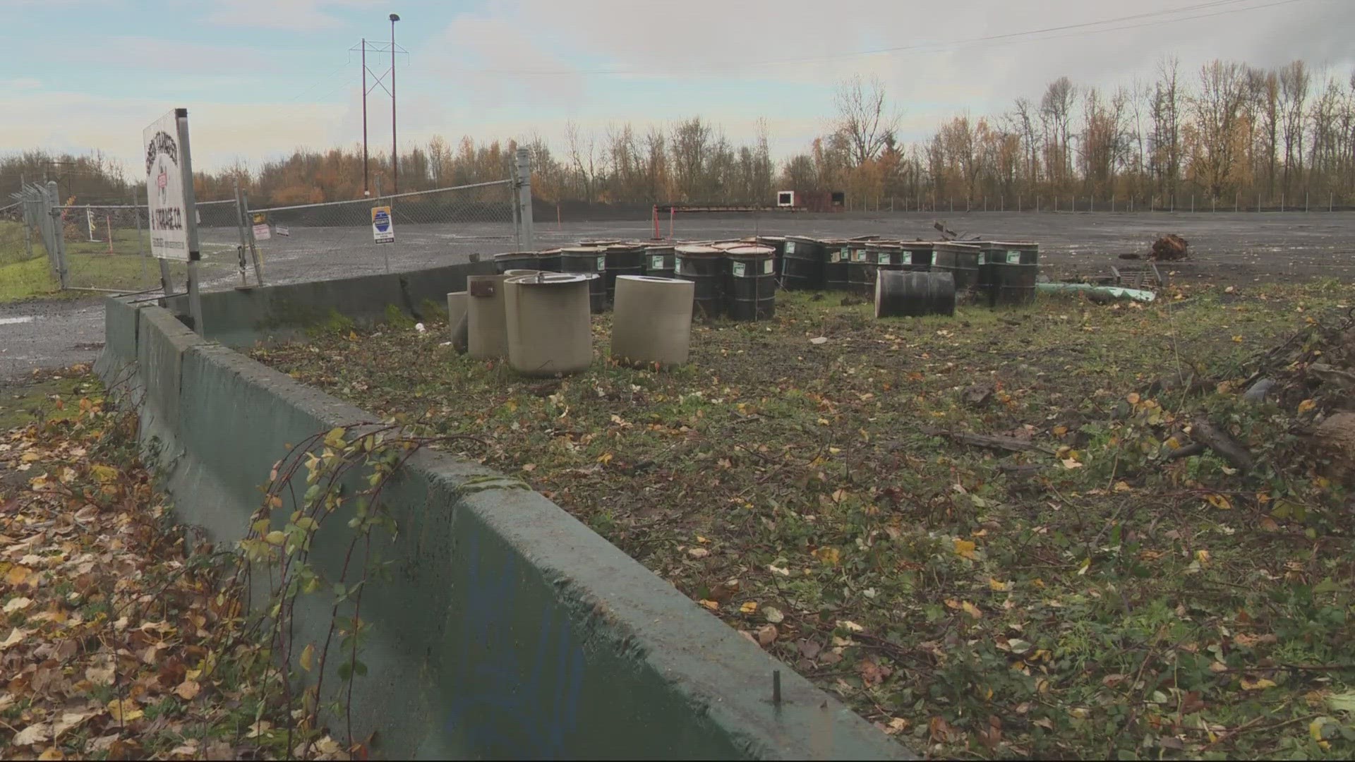 The abandoned lot in North Portland that will soon house nearly 200 homeless people has a decades-long history of soil contamination, according to the DEQ.