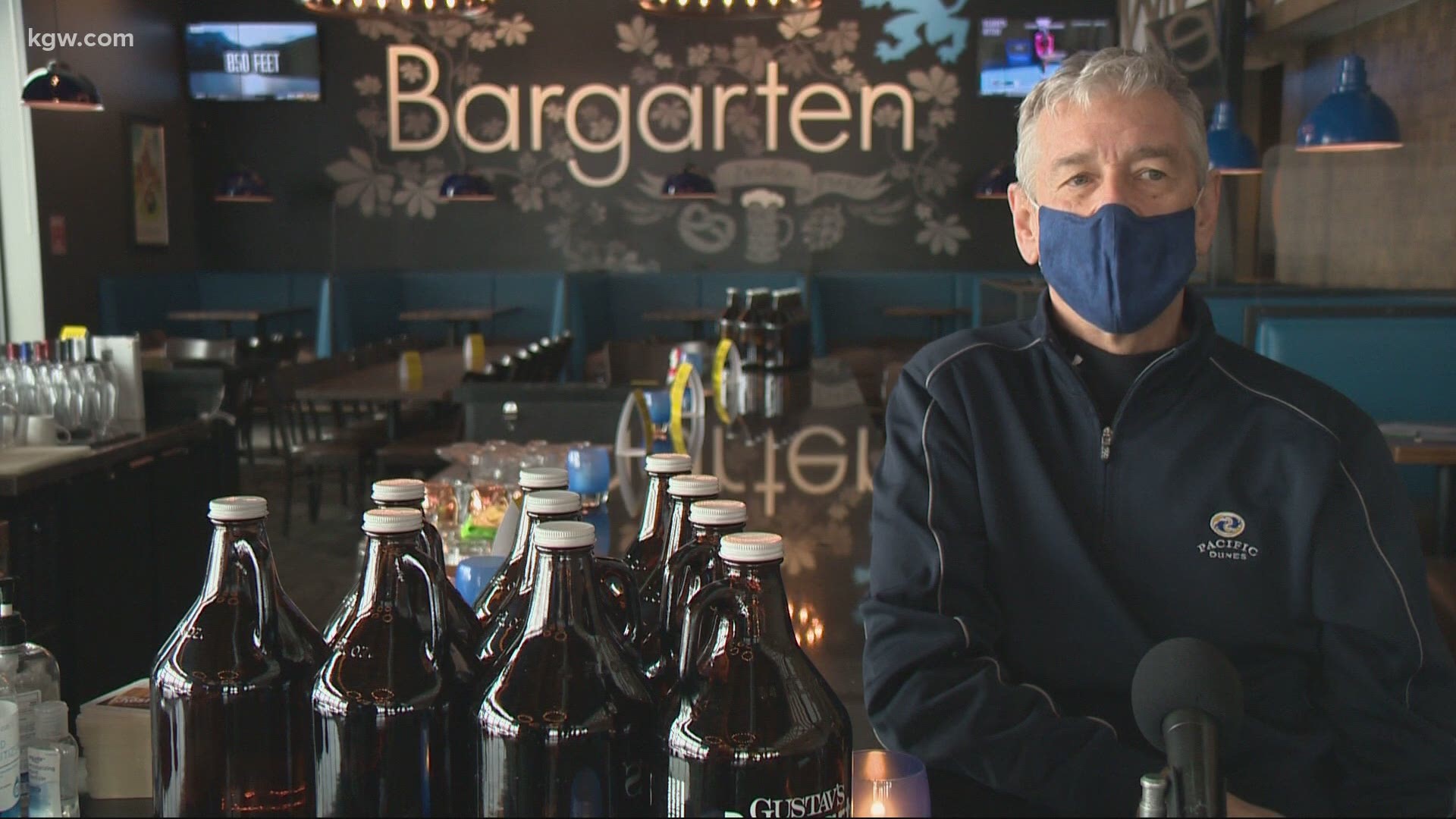 Bargarten in Beaverton received a $2,000 tip on the first day it reopened, after being closed for about 10 weeks.