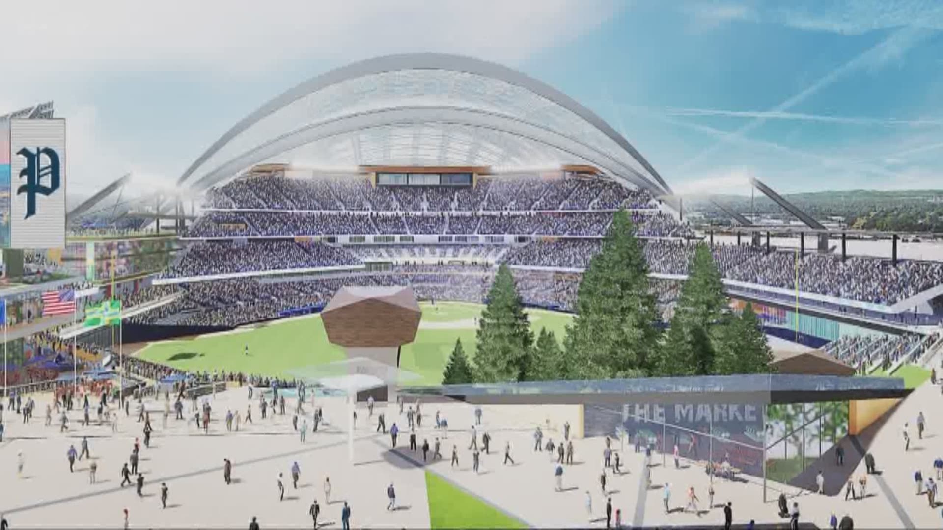 Portland Diamond Project released renderings of a new stadium.