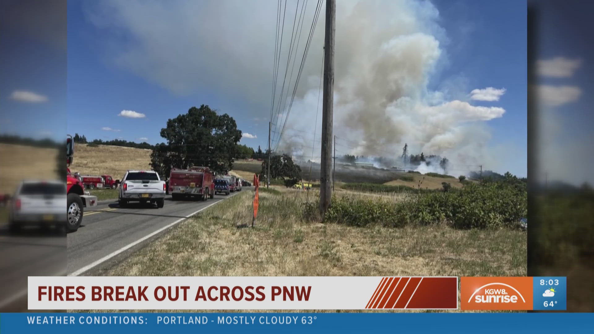 Multiple fires break out including one near Salem that forced ...
