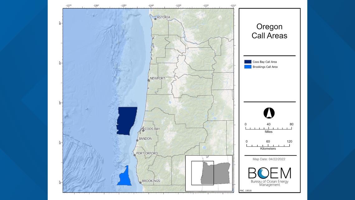 Potential offshore wind power areas 'shock' Oregon fishing