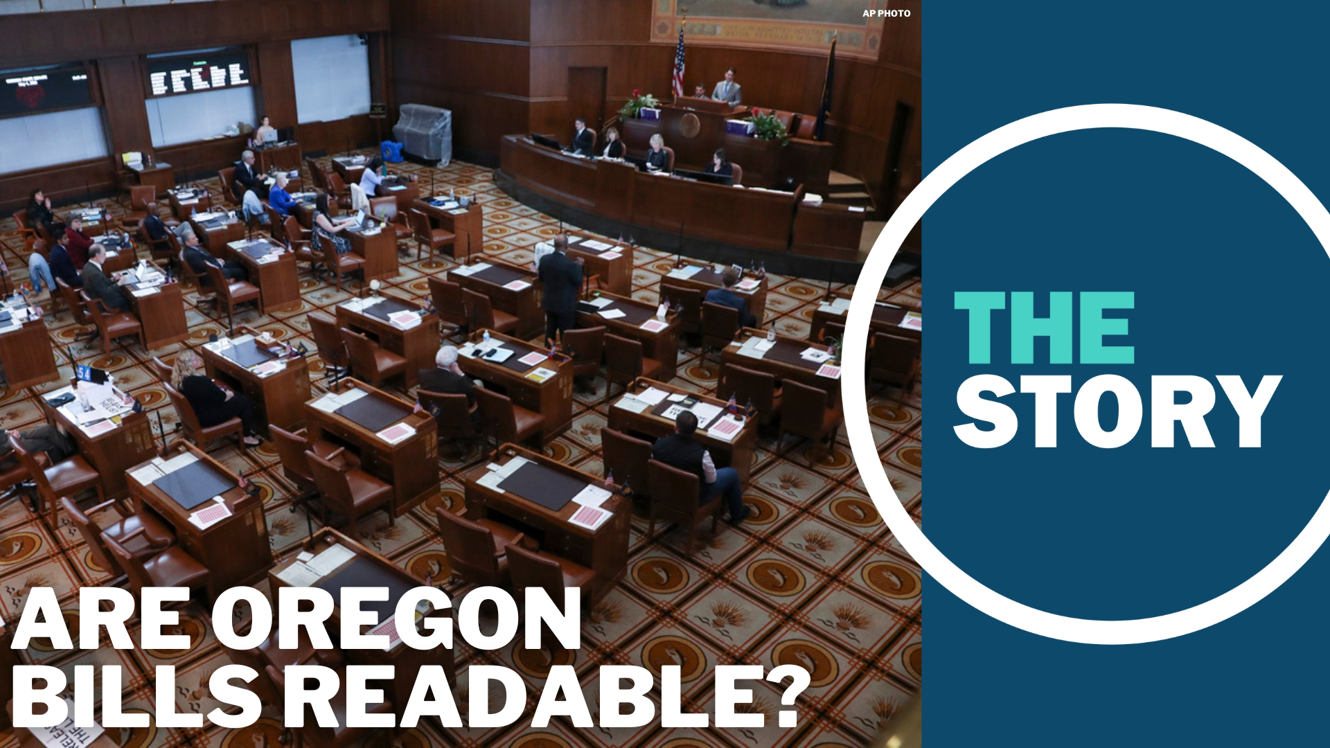 Justifying their walkout, Republican lawmakers say Democrats' reproductive rights bill violates an obscure 1979 readability law. Most Oregon bills do, it turns out.