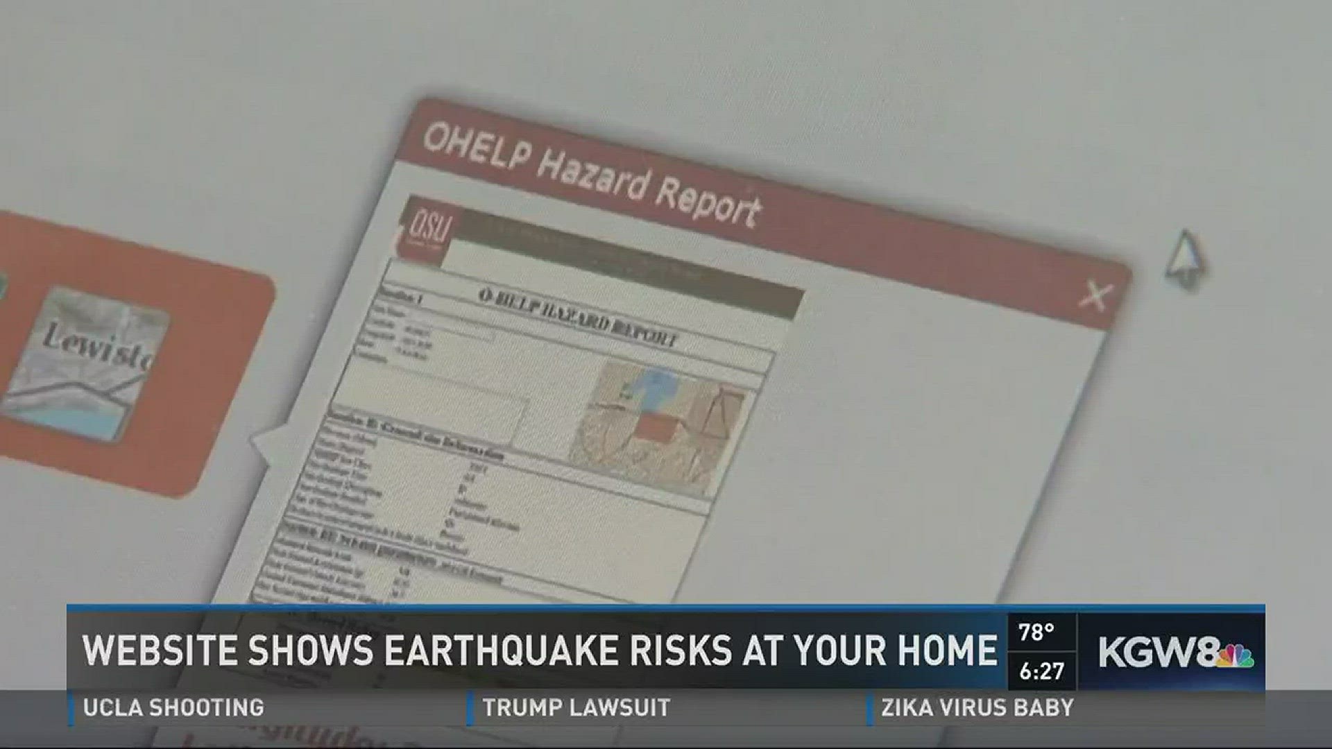 Website shows your home earthquake risk