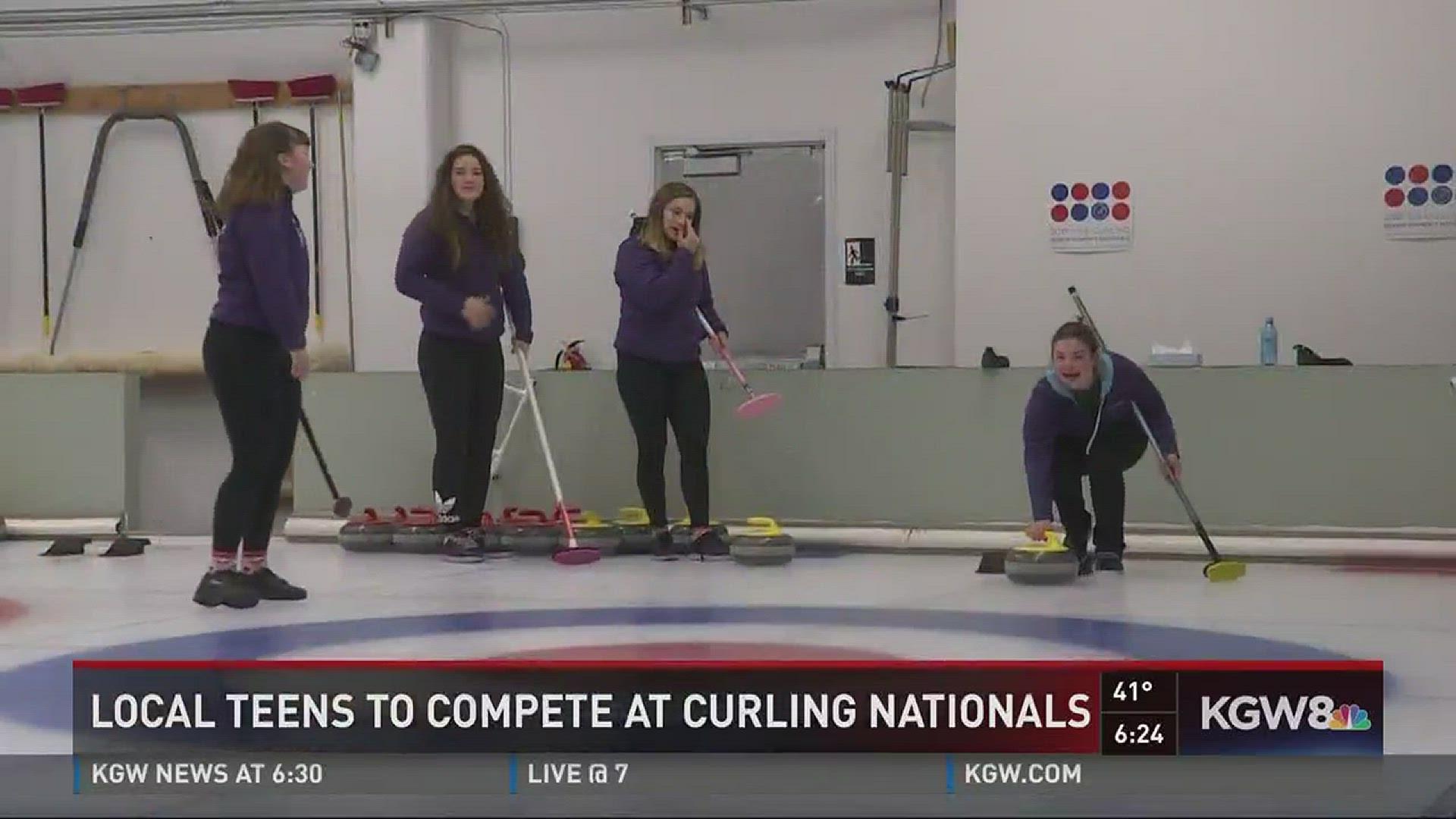Portland teens headed to curling Junior Nationals kgw