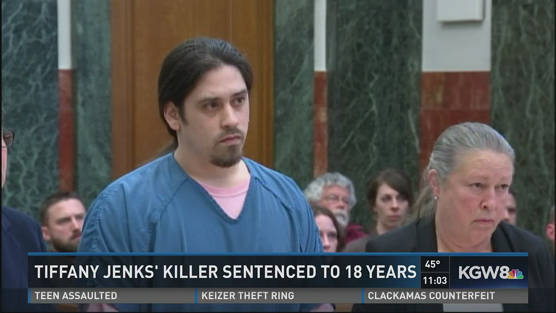 Tiffany Jenks' killer sentenced to 18 years