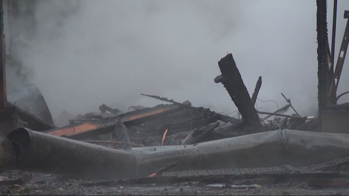Fire destroys home in Northwest Portland; crews shuttle water to fight ...