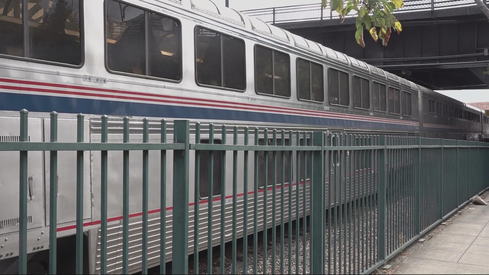 While the strike does not involve the Amtrak workforce, it does impact the operation of freight railroad tracks used by the passenger trains.