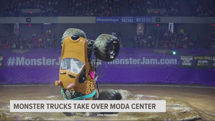 Monster trucks to take over Moda Center