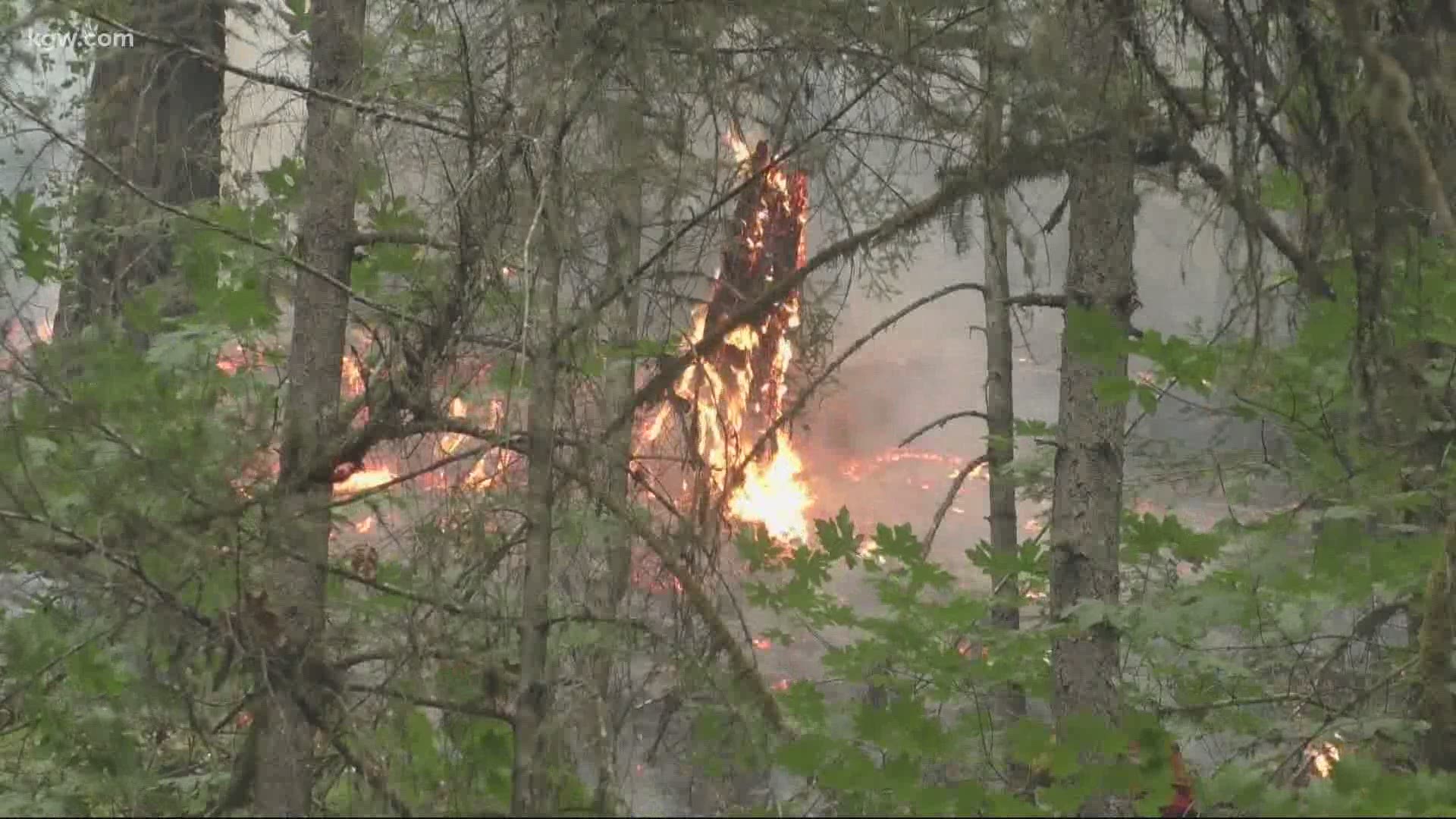 A stretch of hot, dry weather dominates the forecast as fire season enters its peak.