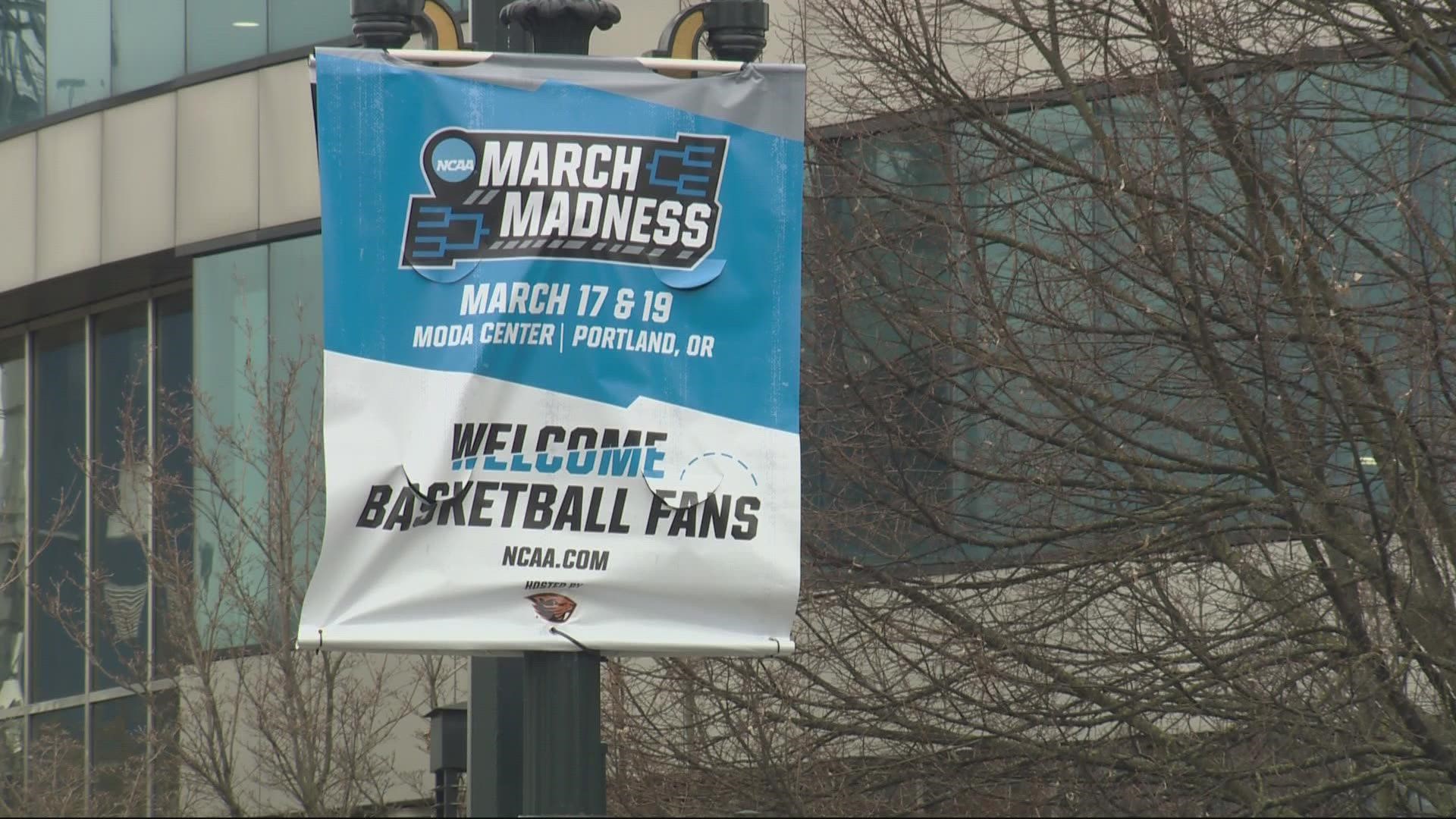 Sport Oregon helped bring the NCAA tournament to Portland, winning the bid in 2017. Organizers say it'll be a big boost financially to the city.