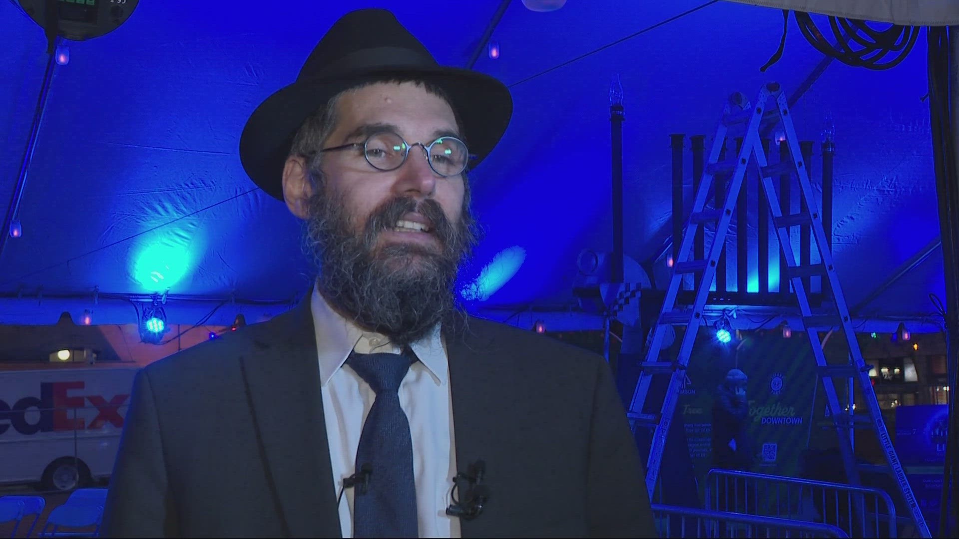 Chabad of Oregon is hosting its 39th Hanukkah menorah lighting event in the heart of downtown Portland.