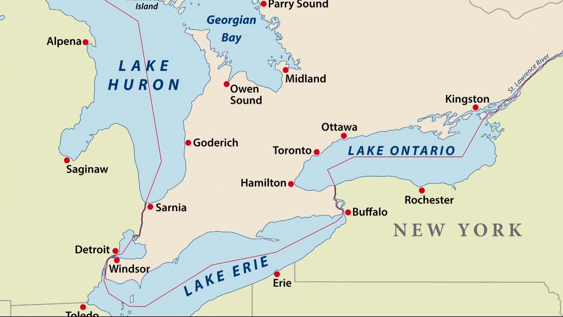 President Trump asked Apple to change Lake Ontario name to Lake America ...