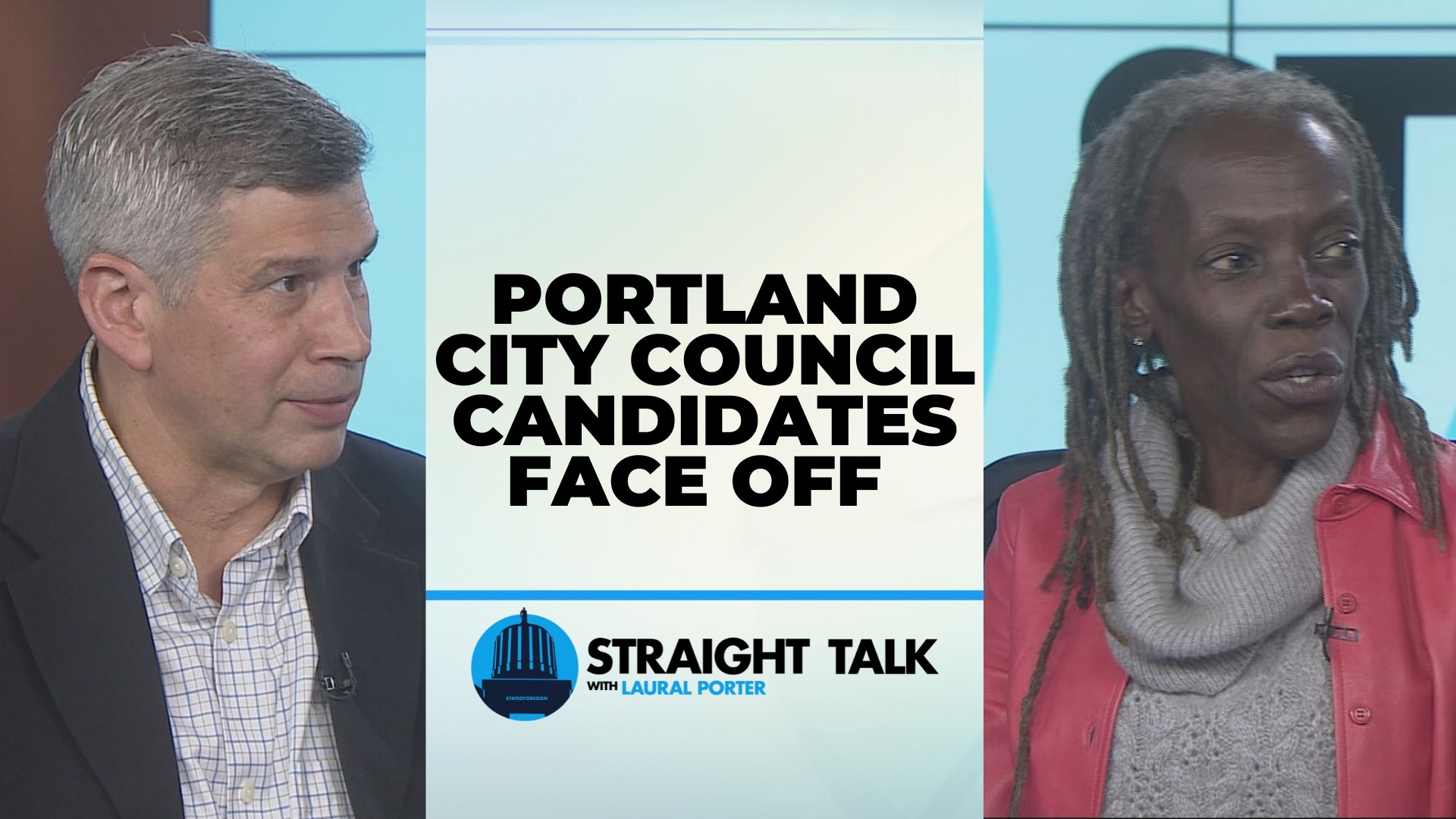 With just days before Election Day, Rene Gonzalez and Jo Ann Hardesty joined Straight Talk this week to talk about their vision for the city if they're elected.