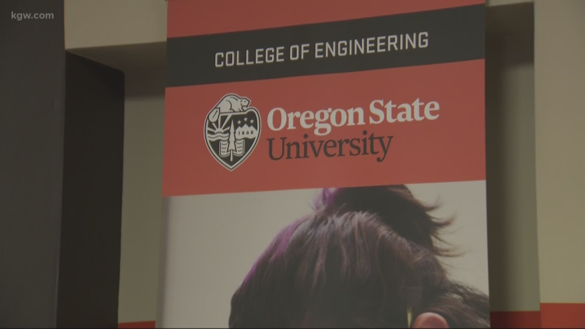 It's one of more than 200 products that were showcased at Oregon State University's Engineering Expo.