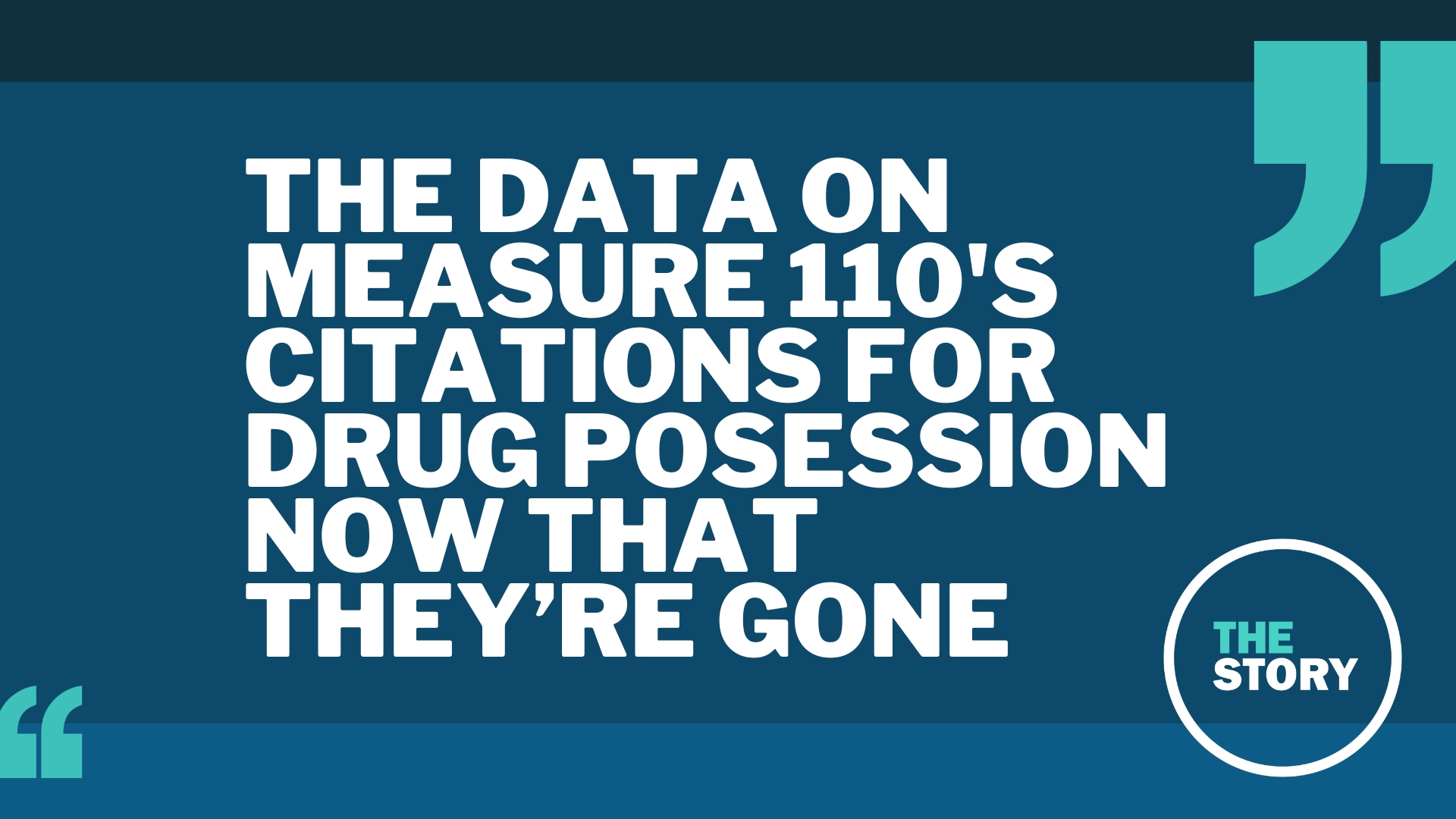 The data shows that many police agencies didn't bother to hand out the citations, and even fewer people cited opted to call for a substance abuse screening.