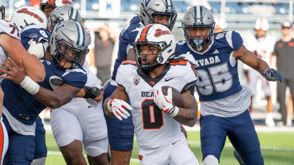 Nevada Beats Oregon State 42-37 in Thriller