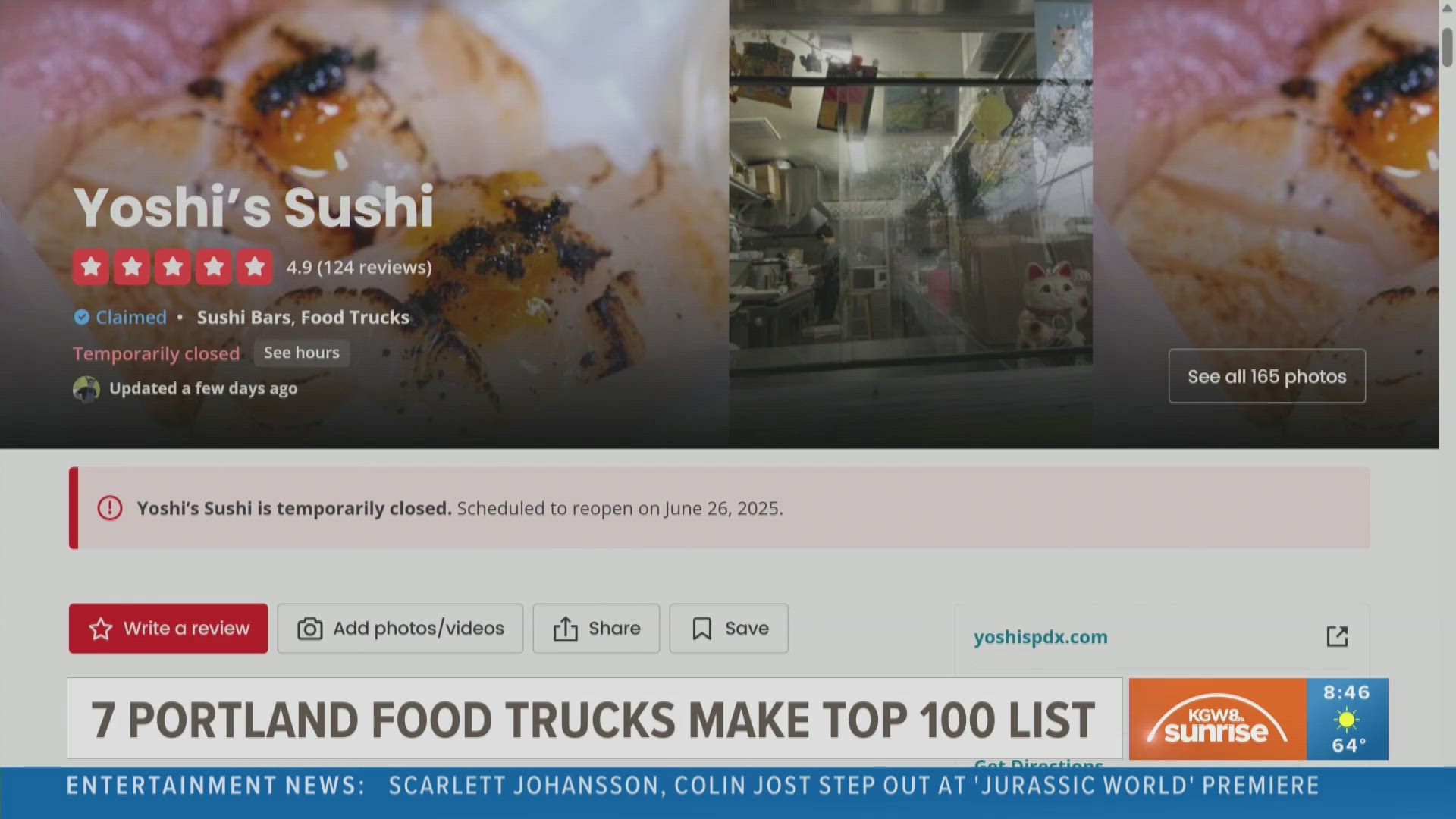 Yelp released its list of the top 100 food trucks in 2025, seven of them are in Portland. Oregon came in third place for the most food trucks to make the list.