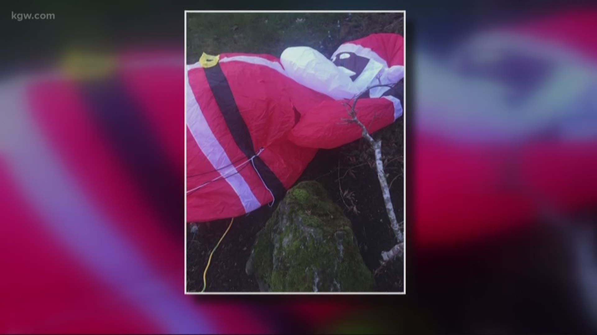 Black Santa decoration slashed in Washington Co.