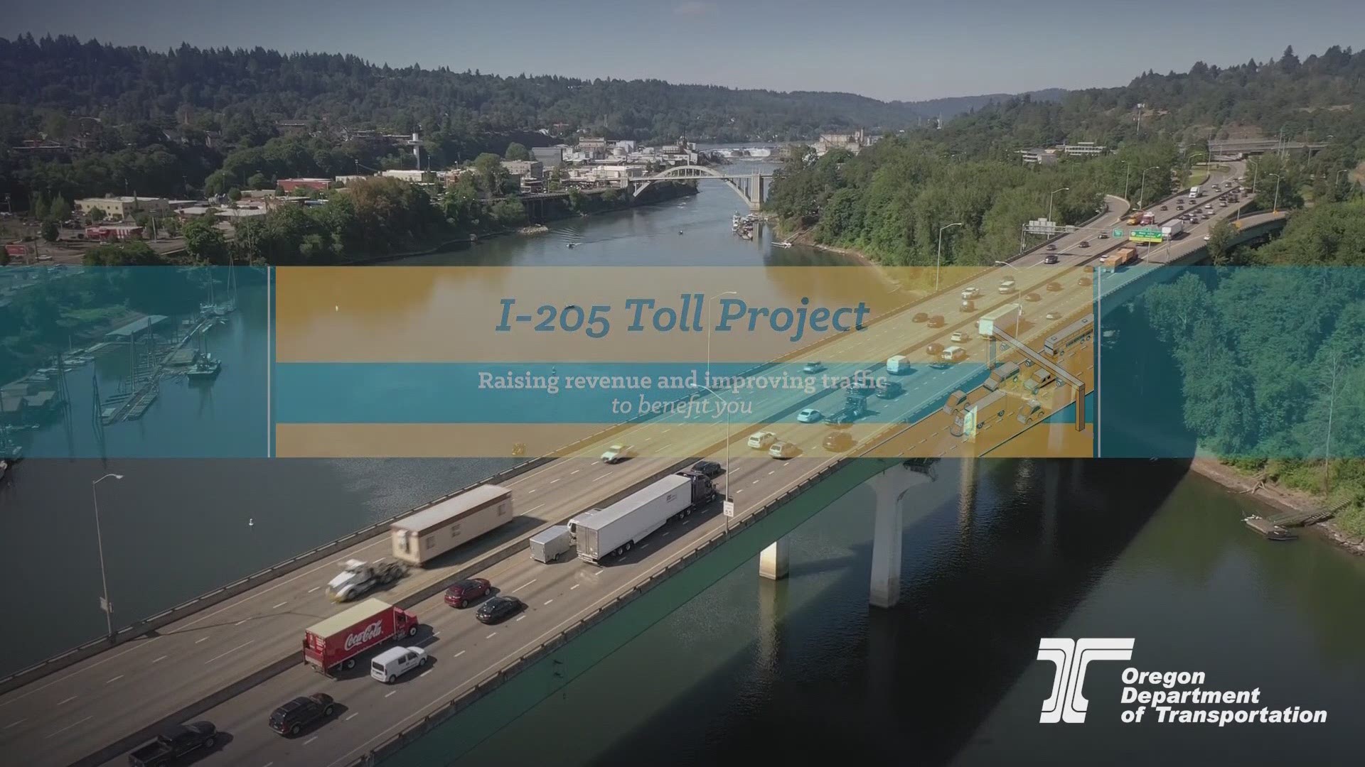 Tolling is coming to the Portland metro area. Here's when you can expect it on I-205.