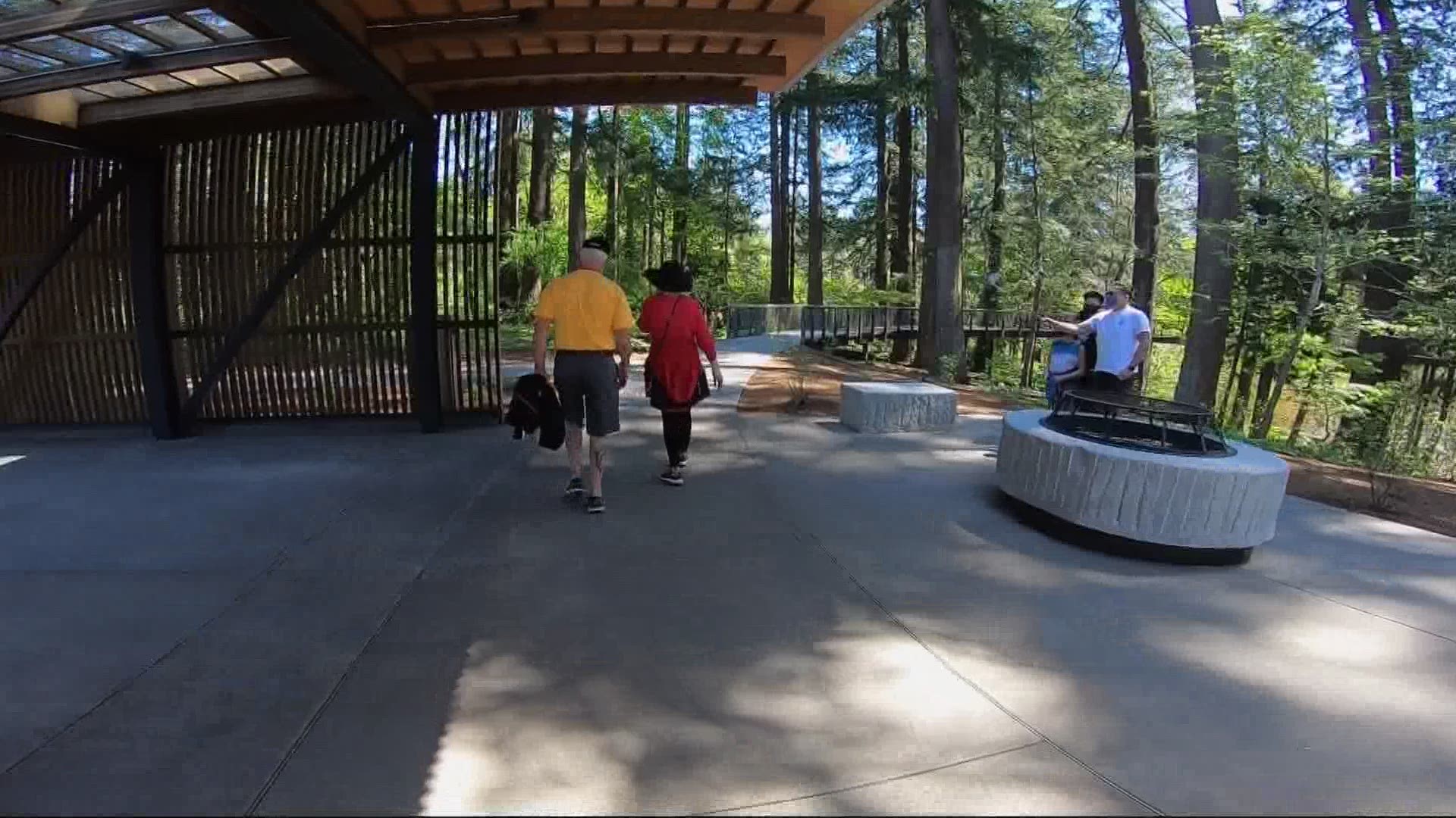A hidden gem in Portland has reopened with some major upgrades. Steven Redlin shows us what’s new at the Leach Botanical Garden.