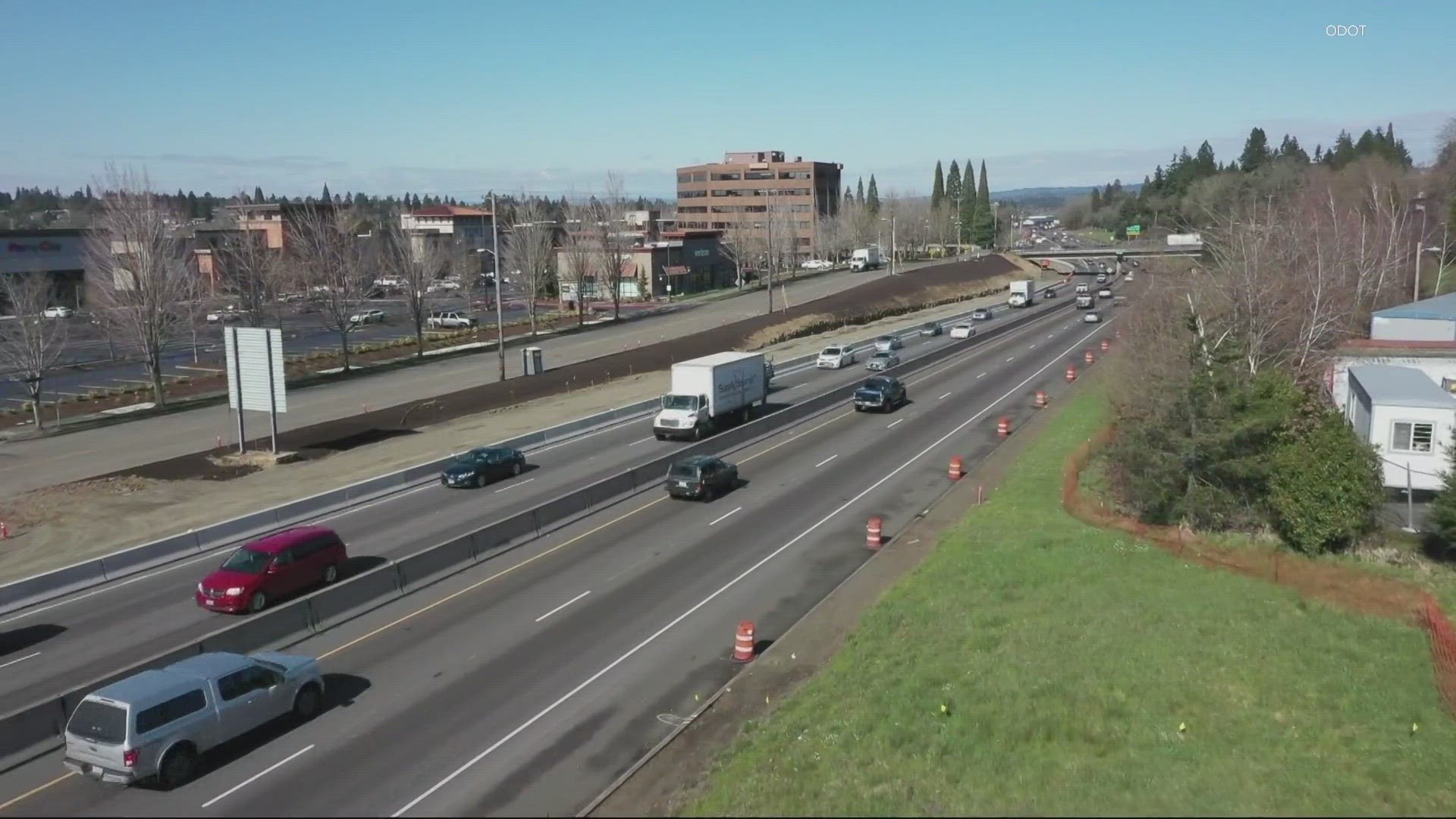 The Hall Boulevard overpass in Tigard will shut down for 9 months starting in March to create a wider, more earthquake resilient bridge.