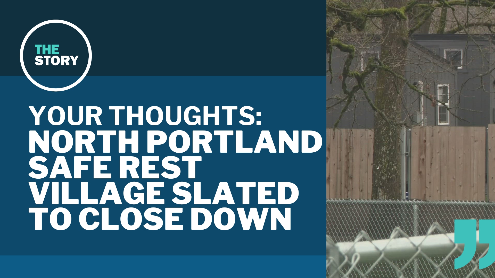 Yesterday, we told you about the city of Portland's revelation that it will close a Safe Rest Village after two years. Here's what you had to say.