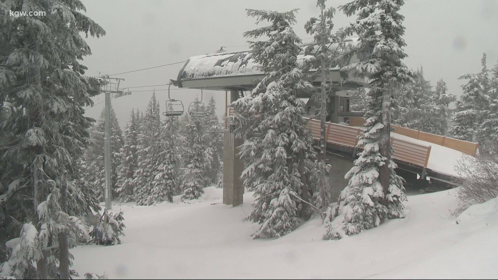 With several feet of snow expected on Mt. Hood over the next several days, ski resorts are hoping to open for the holiday weekend.