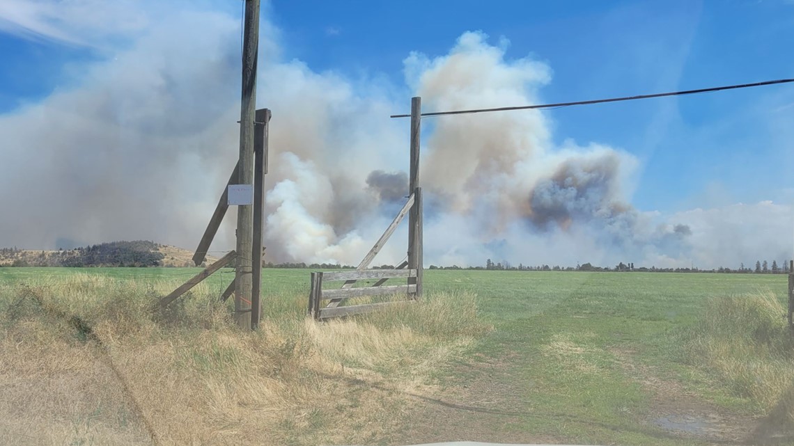 Wildfire near Maupin leads to evacuations near Highway 197 - Vimarsana News