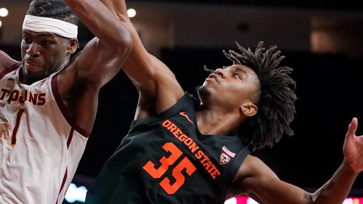 Goodwin, No. 5 USC rally in 2nd half to beat Oregon State, 81-71