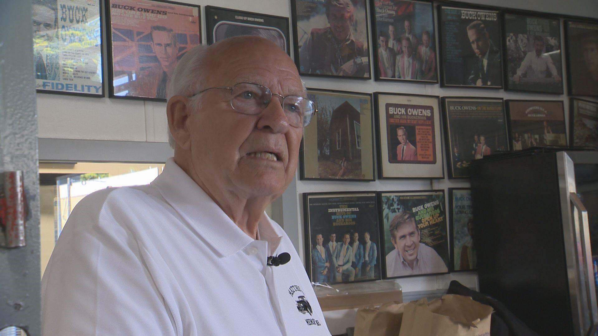 Dale Matthews, owner of Memory Lane Motors, sings his own composition about his favorite car. He's inspired by the music of Buck Owens.