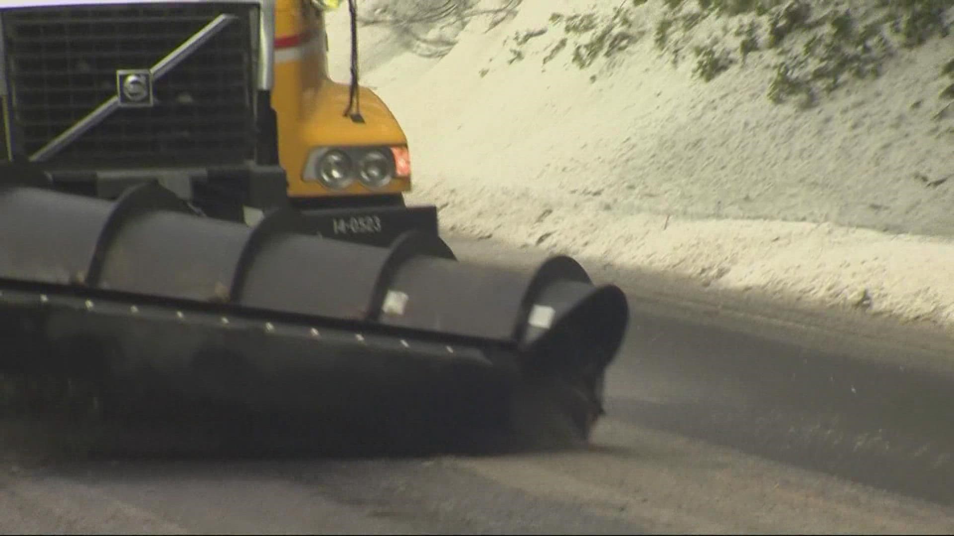 The agency said it has about 132 open maintenance positions. It’s short about 40 drivers in Eastern Oregon alone, where snow can have a huge impact.