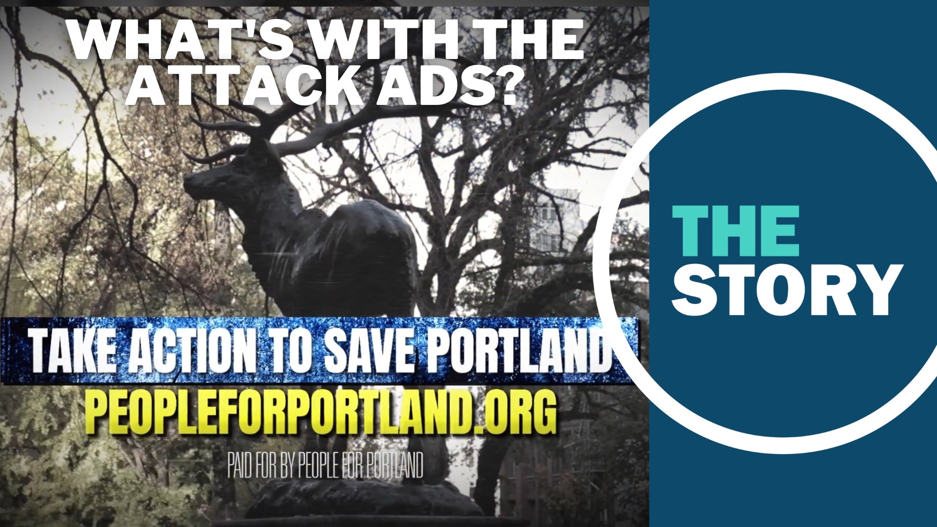 “People For Portland” has been bankrolling the ads. They target Schmidt and other local leaders, criticizing their handling of crime.