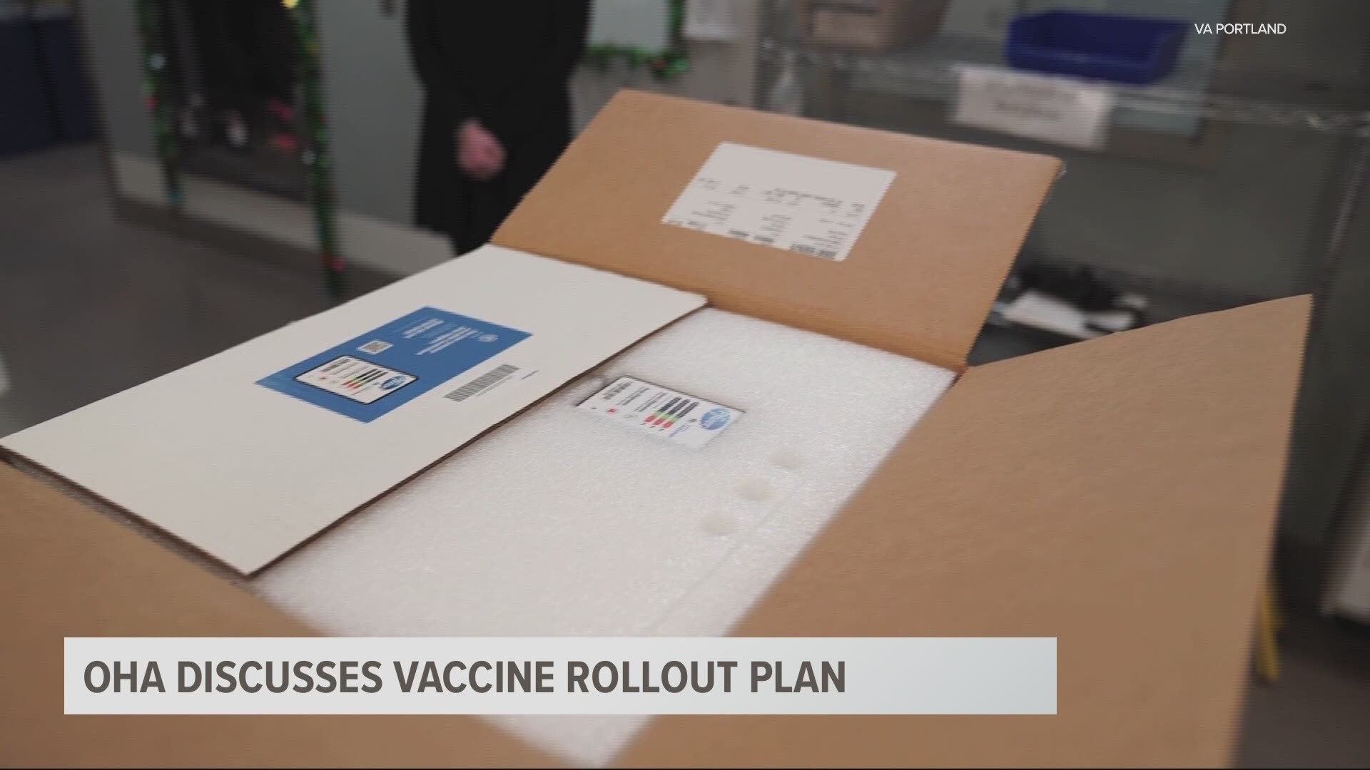 The Pfizer COVID-19 vaccine has arrived in Oregon but the distribution challenge is just beginning. Dr. Joe Sullivan joined KGW Sunrise to discuss the state's plan.